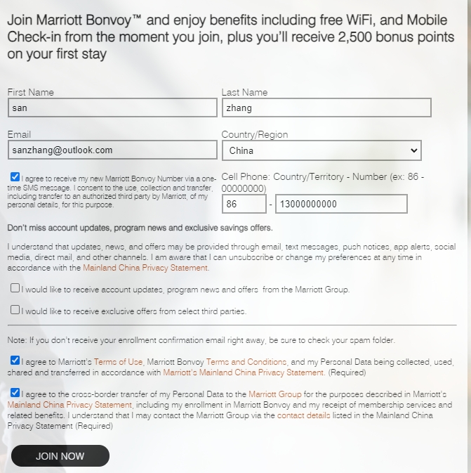 Join Marriott Bonvoy